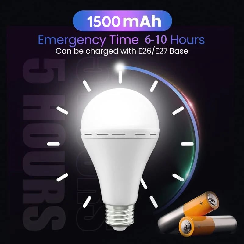 💡Rechargeable Emergency Light Bulbs